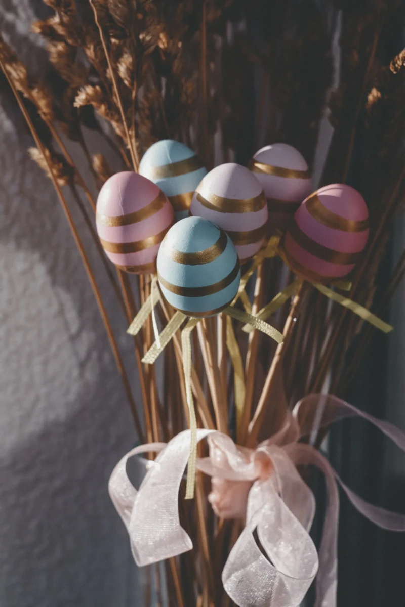 décorations d'oeufs de Pâques