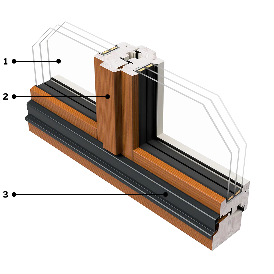 Design minimaliste (poteau mobile)